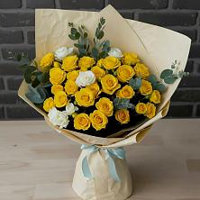 Букет цветов из:  Розы в Поселок Чайковского