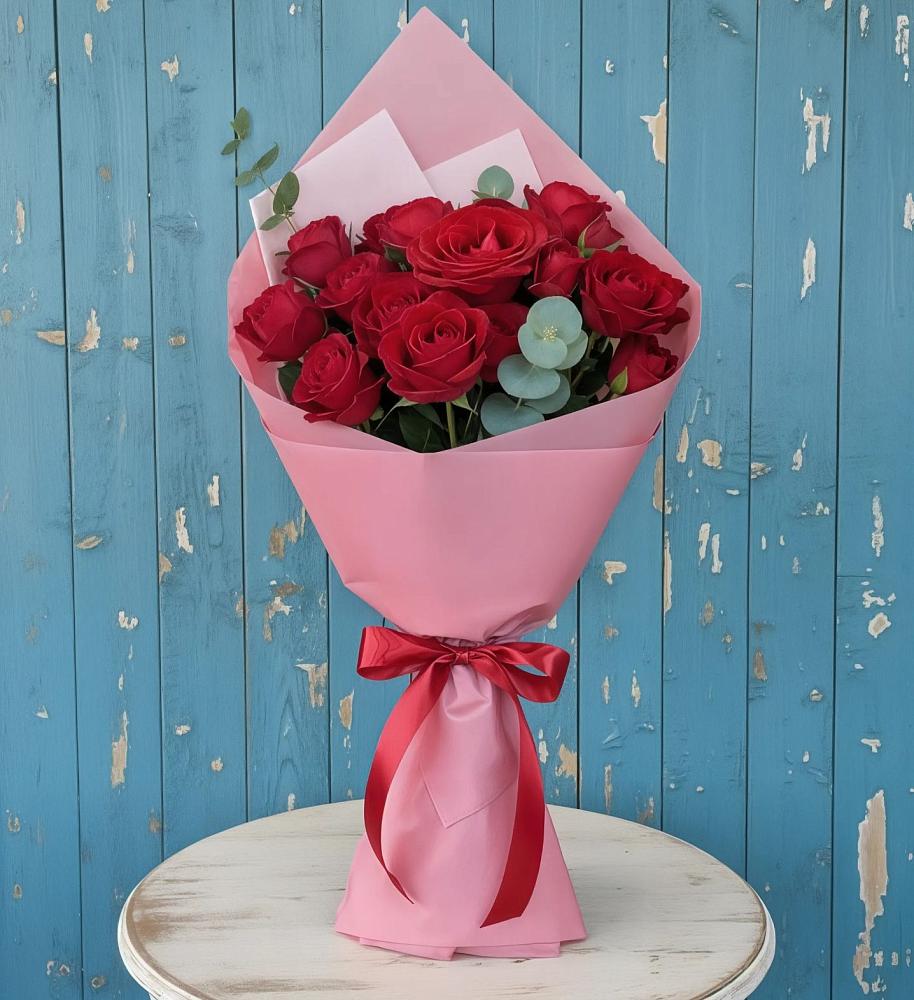 Букет цветов из: Розы в Поселок Чайковского