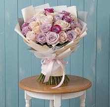 Букет цветов из:  Розы в Поселок Чайковского