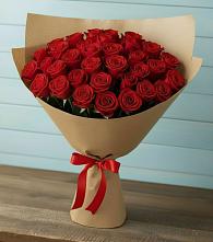 Букет Красные розы Милано в Поселок Чайковского
