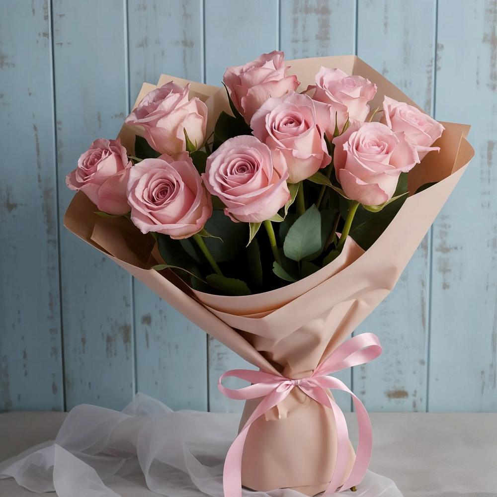 Букет цветов из: Розы в Поселок Чайковского