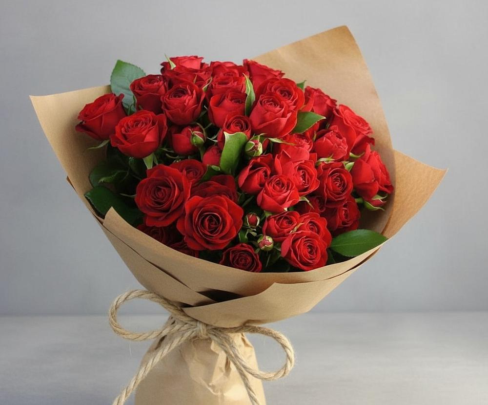 Букет Любовный роман в Поселок Чайковского