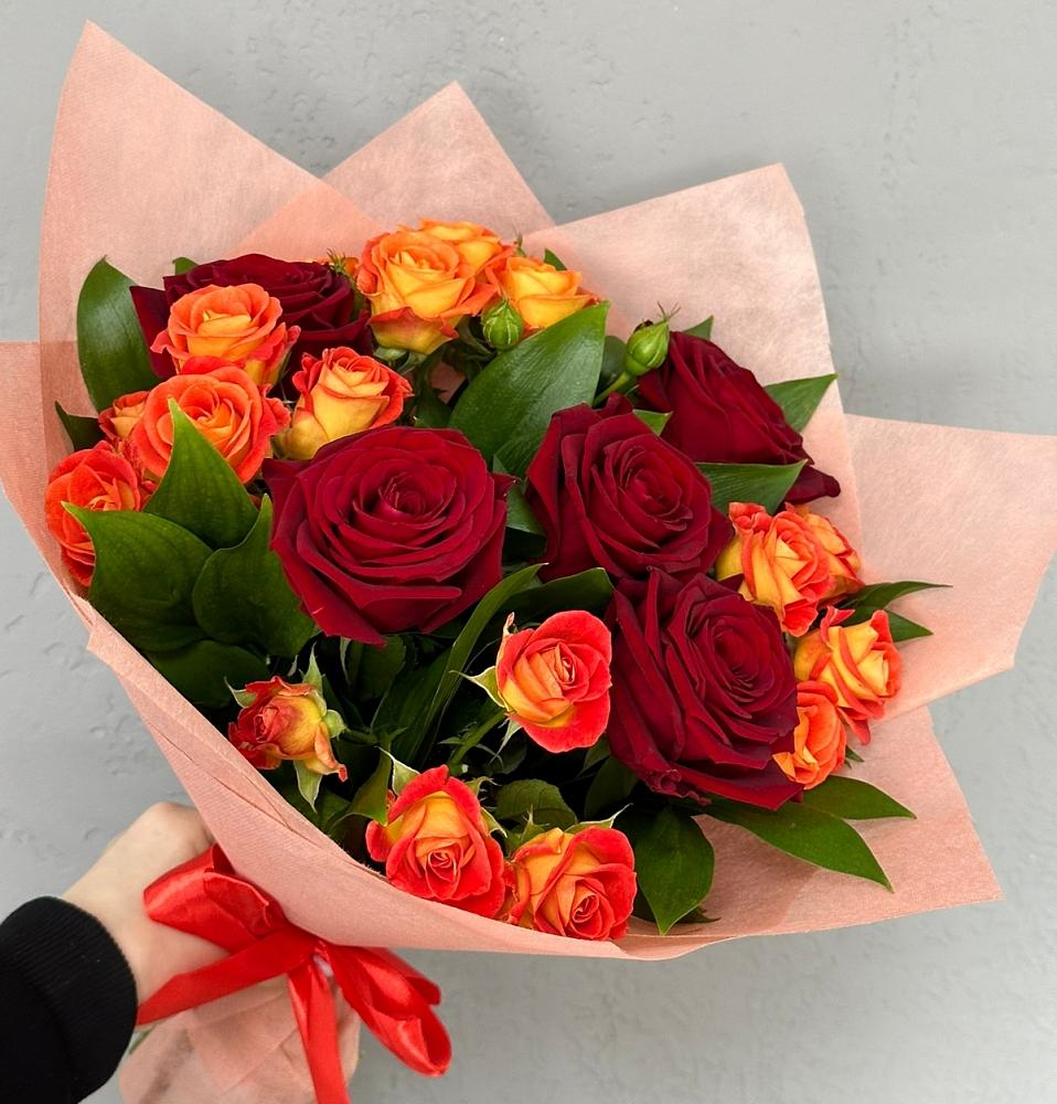 Букет Любовь и восторг в Поселок Чайковского