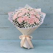 Букет цветов из:  Гвоздики в Поселок Чайковского