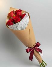 Букет цветов из:  Розы в Поселок Чайковского