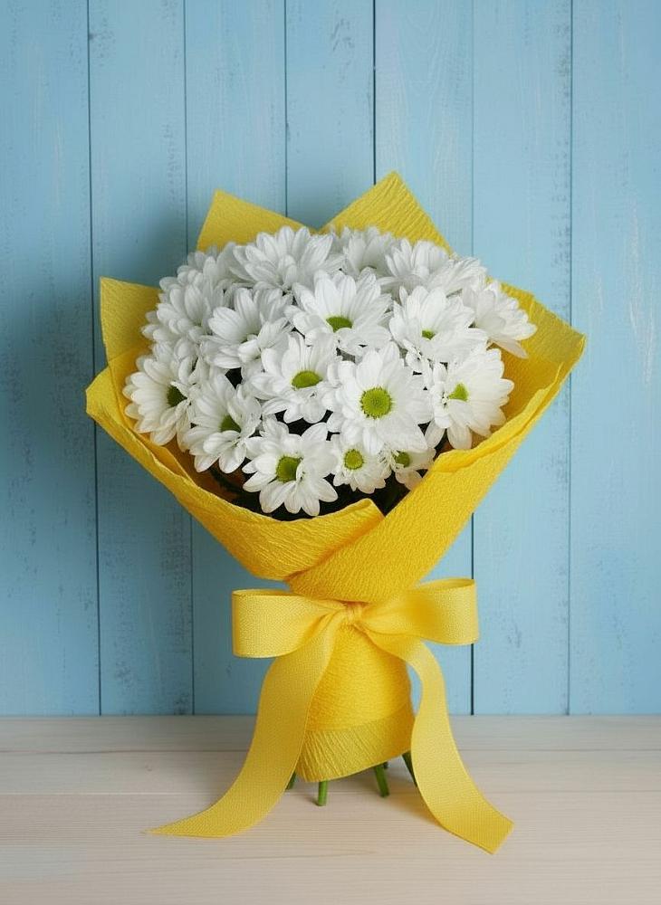 Букет цветов из: Хризантемы в Поселок Чайковского