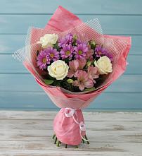 Букет цветов из:  Герберы в Поселок Чайковского
