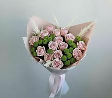 Букет цветов из:  Розы и Хризантемы в Поселок Чайковского