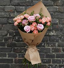 Букет цветов из:  Розы в Поселок Чайковского