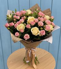 Букет цветов из:  Розы в Поселок Чайковского