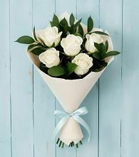 Букет цветов из:  Розы в Поселок Чайковского