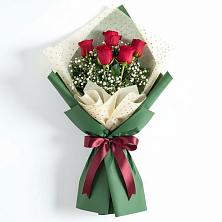 Букет цветов из:  Розы в Поселок Чайковского