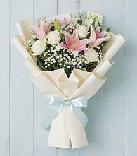 Букет цветов из:  Лилии в Поселок Чайковского