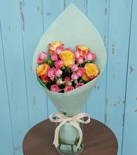 Букет цветов из:  Розы в Поселок Чайковского